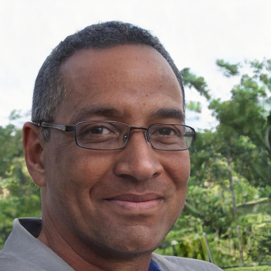 Retrato de Abundio Medina, coordinador pedagógico